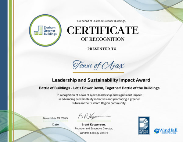 Award ceremony photo